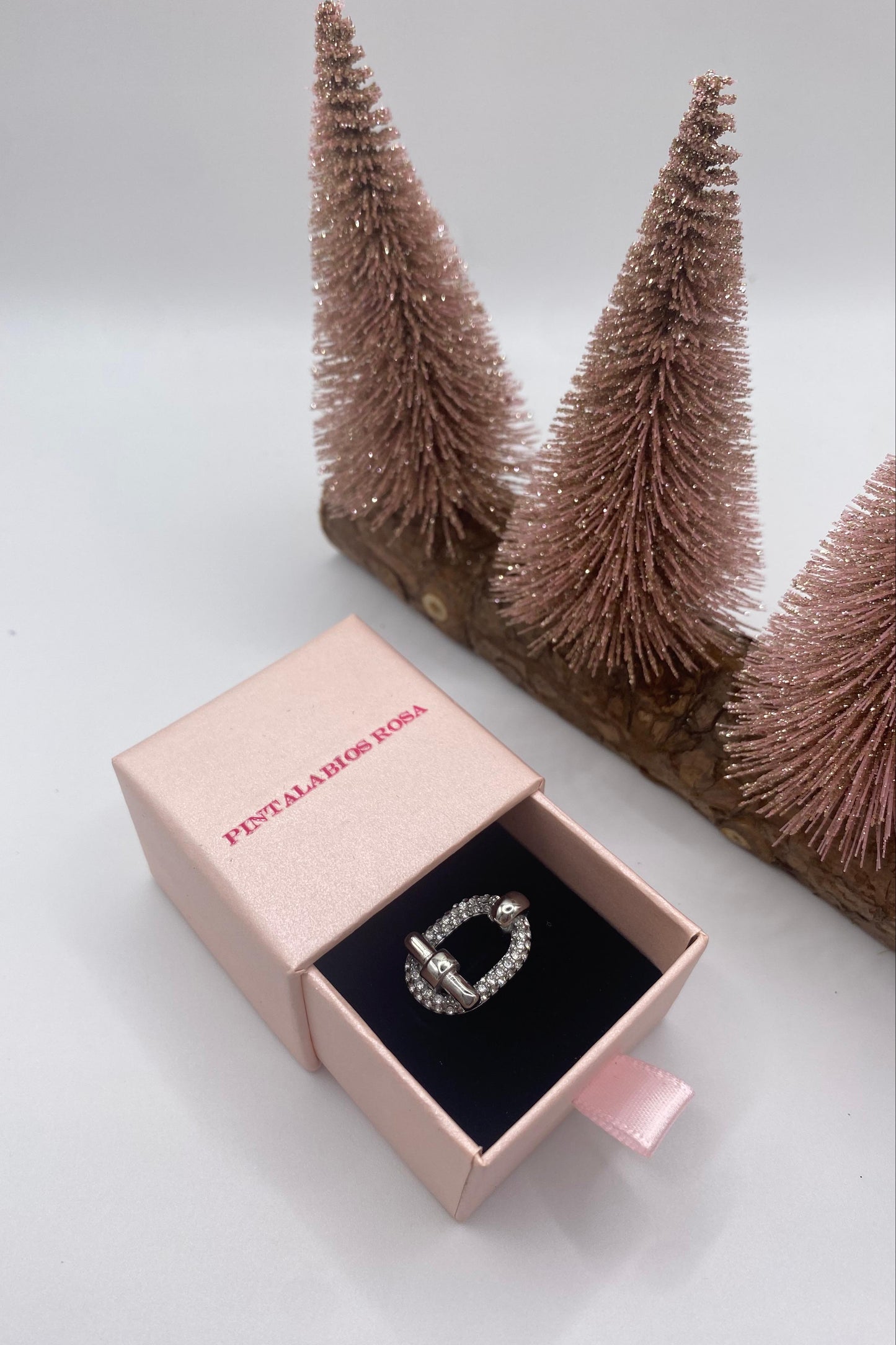 Anillo Eslabón Chic Plateado
