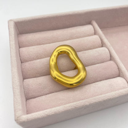 Anillo Luz Dorada