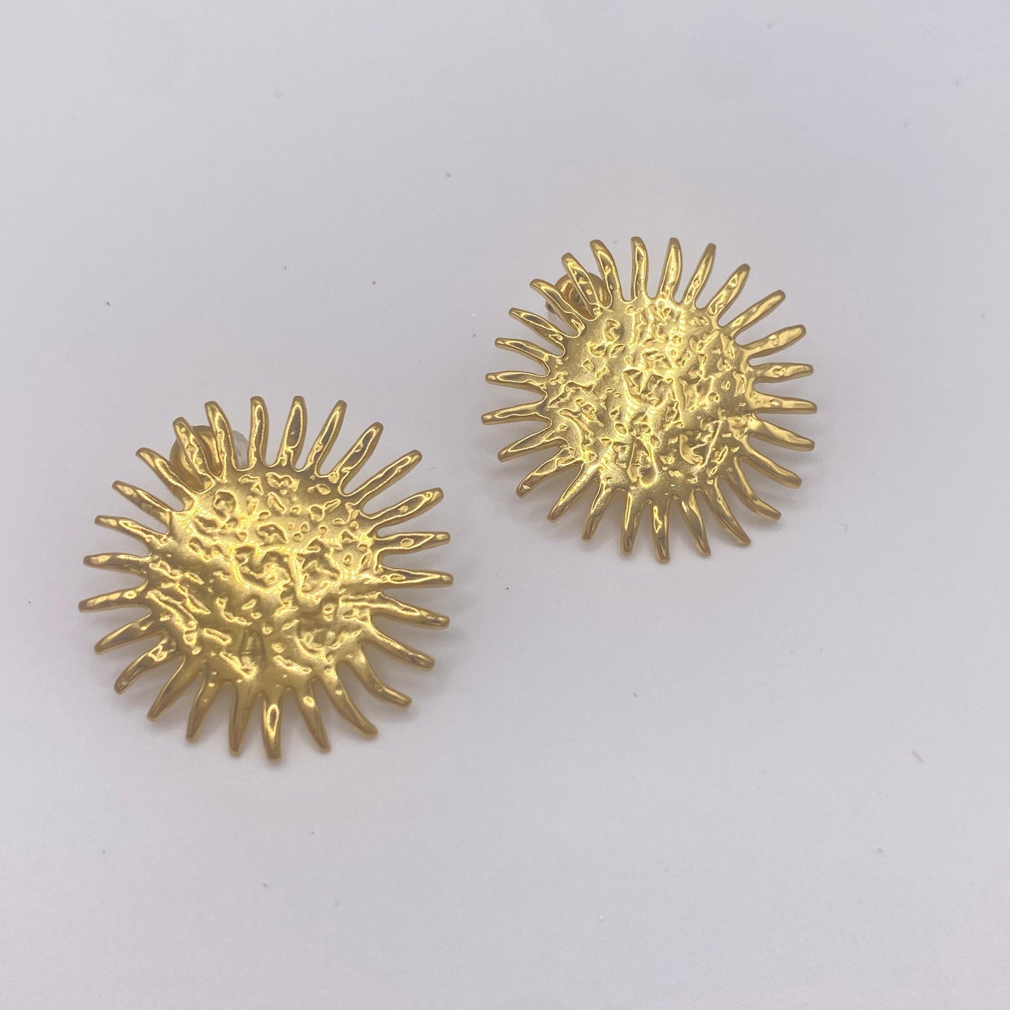 Pendientes Sol Carla Dorados