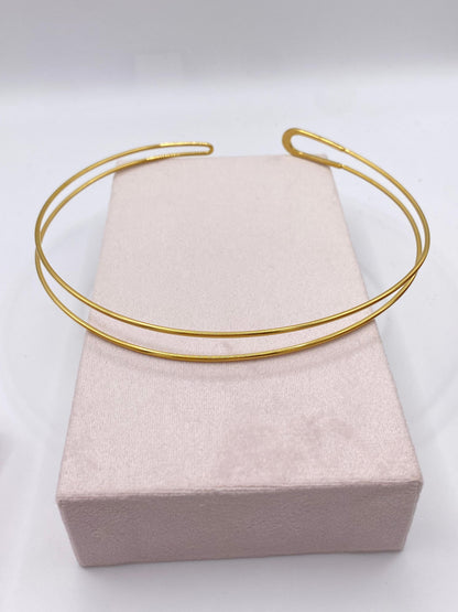 Choker Doble Línea  Baja
