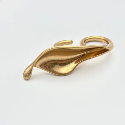 Anillo Hoja de Oro