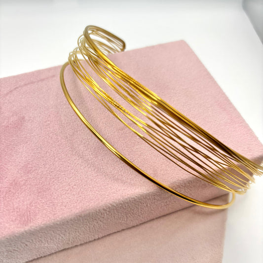 Chóker  Hilos de Oro