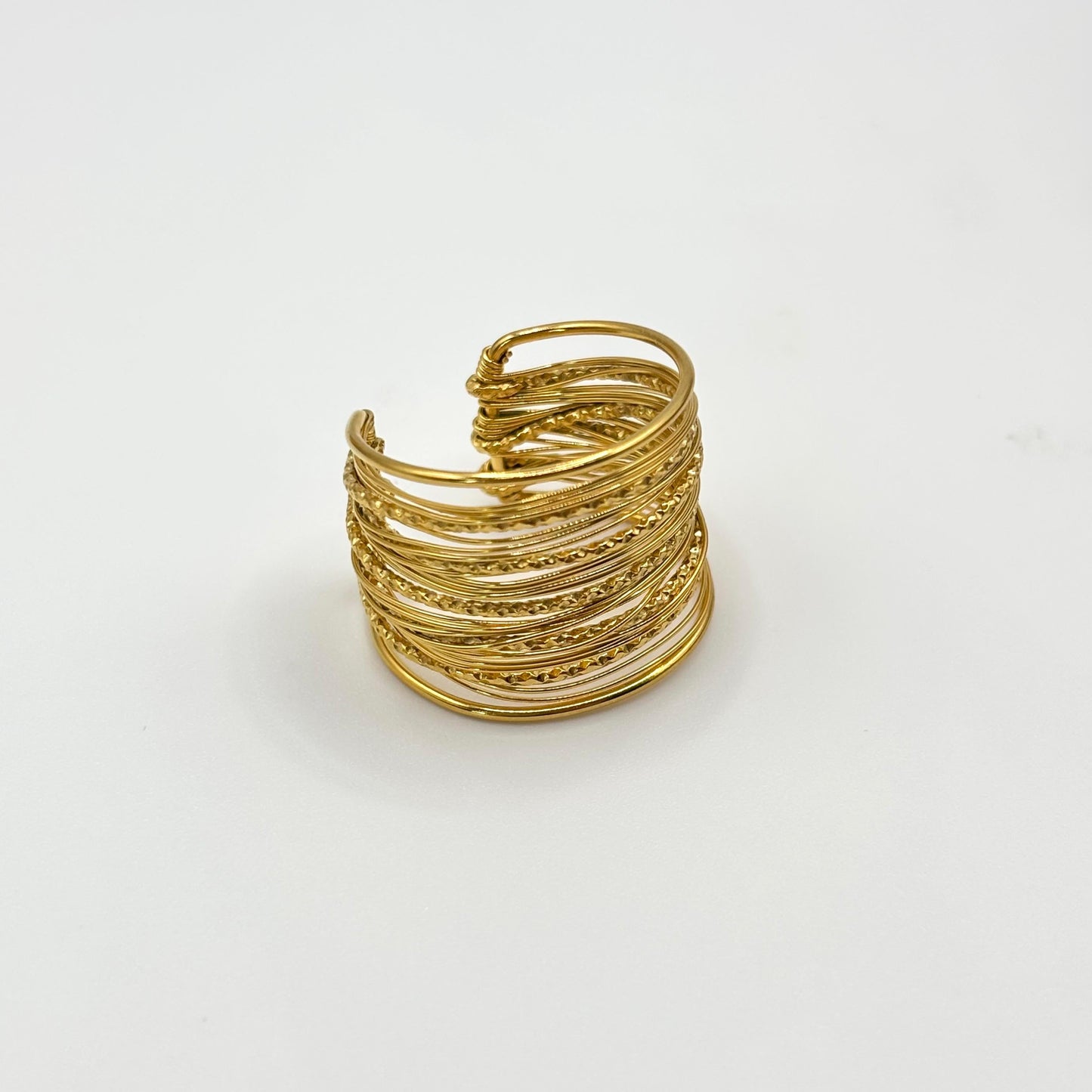 Anillo Hilos de Oro