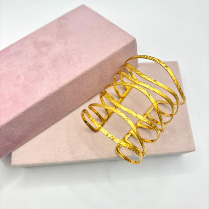 Brazalete Olimpia Dorada