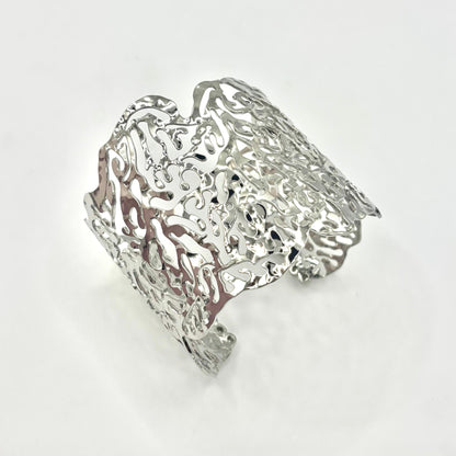 Brazalete Coral Plata
