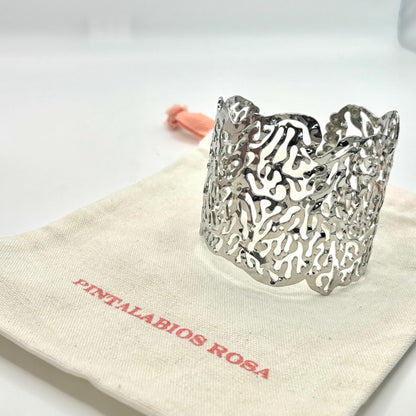Brazalete Coral Plata