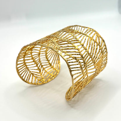 Brazalete Coral Dorado