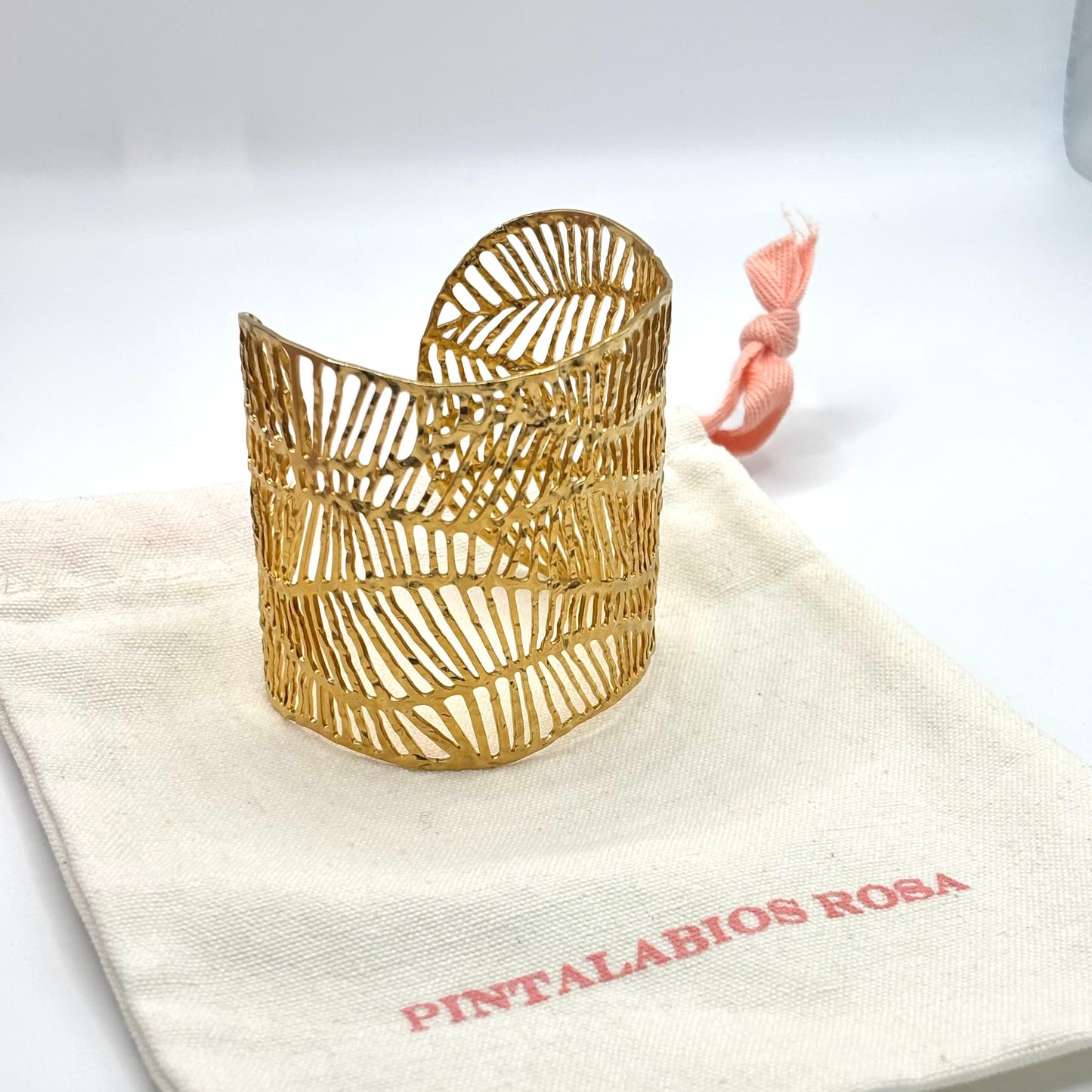 Brazalete Coral Dorado