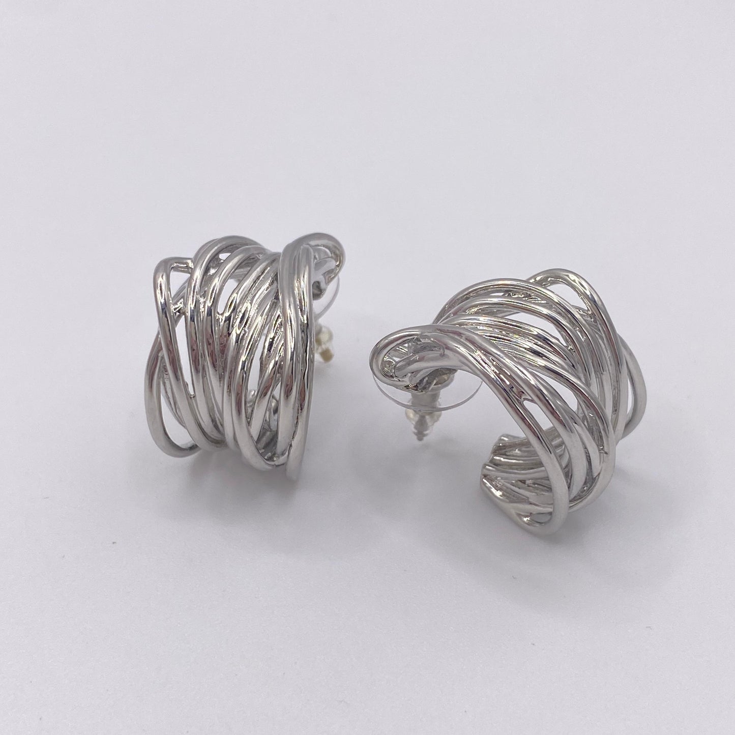 Pendientes Jimena Plateados