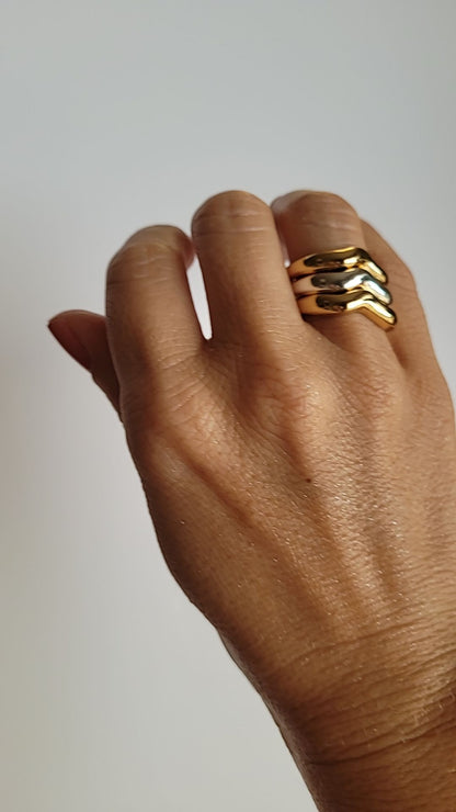 Anillos Ola Dúo
