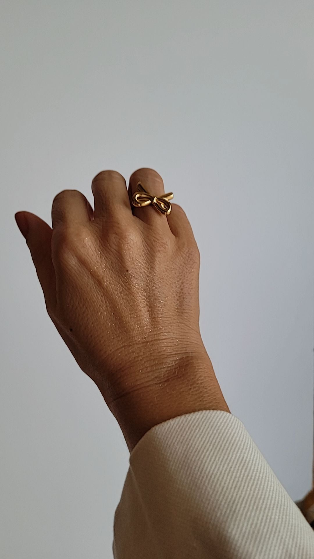 Anillo Lazo Dorado