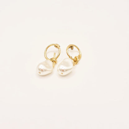 Pendientes Perla Marina