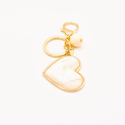 Charm Corazón Perla