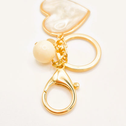 Charm Corazón Perla