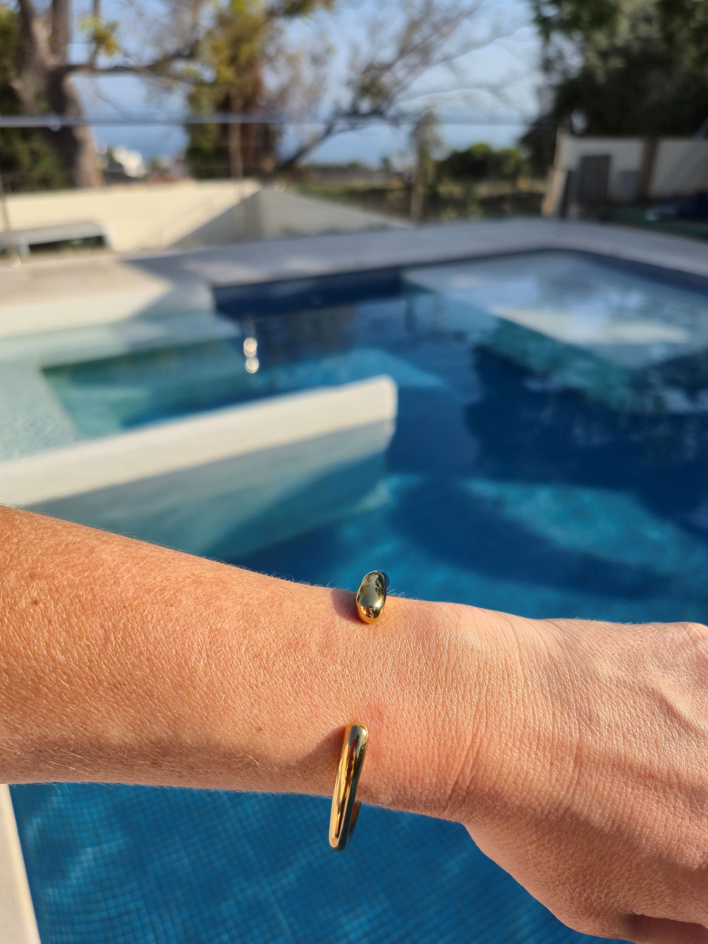Pulsera Gota Dorada